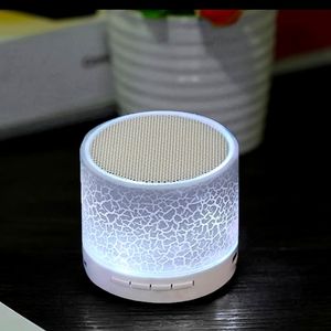 Cracked White Bluetooth Speaker